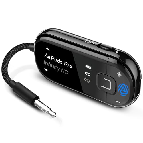 Adaptateur Bluetooth pour avion Avantree Voyager premium avec puce Qualcomm et aptX Adaptive