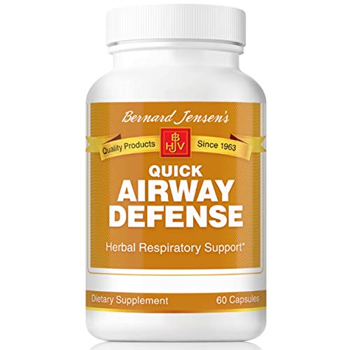 Bernard Jensen's Quick Airway Defense, 60 Tapioca Capsules