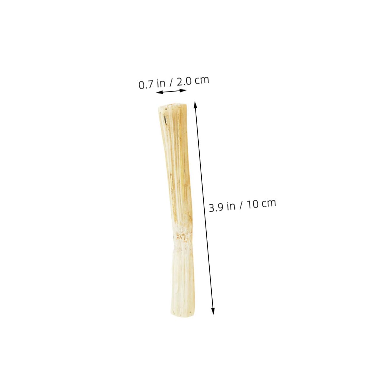 YARNOW Bâtonnets à Mâcher Doux pour Petits Animaux Jouets Antennui pour Chinchillas Cochons Soin Dentaire Naturel et Divertissement pour Hamsters et Rongeurs