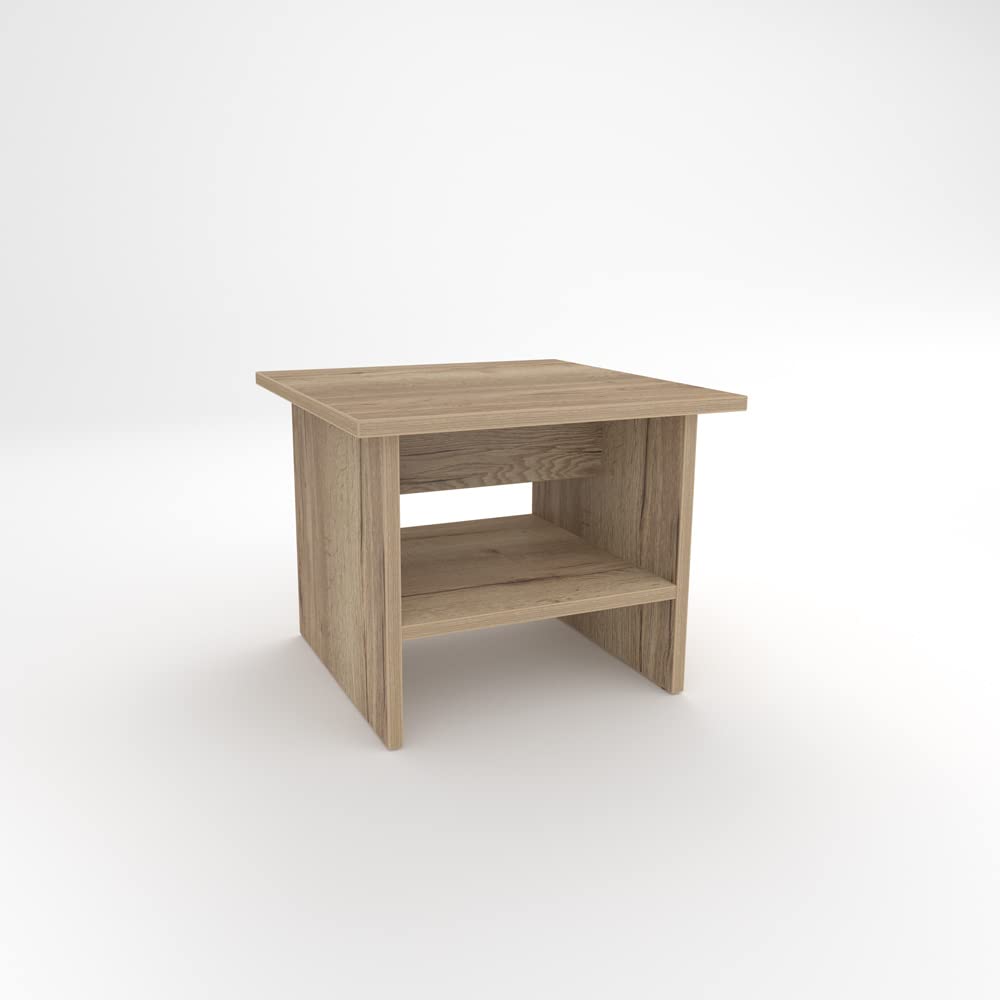 Dekorspanplatte Halifax Eiche rustikal natur als Tischplatte, Schreibtischplatte, Laden- und Möbelbau, 70x50 cm, Stärke: 28 mm