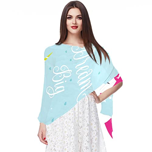 Foulard licorne en mousseline pour vos tenues de plage et mariages