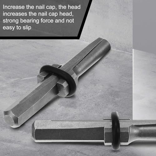Image of Gisafai 10 Pcs Rock Splitting Wedges, 5 /8'' Wedge and Feather Shims, Heavy Duty Chisel and Feather Stone Splitting Tools Rock Hounding Equipment for Marble Rocks Concrete Granite