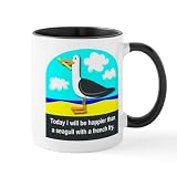 CafePress Seagull With A French Fry Mug