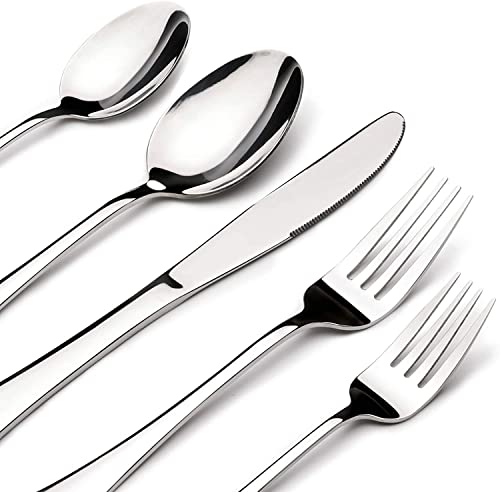 Comparison: Best Henckels Dynamic 12 Piece Cutlery Set 11 60 Piece Silverware Set for 12, Heavy Duty Stainless Steel Flatware Utensils Cutlery Set Including Steak Knife Fork and Spoon, Dishwasher Safe,Gift Package for Wedding Housewarming
