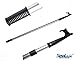 SeaLux Deluxe Adjustable 2-Section Telescopic Aluminum Boat Hook 4' to 7'