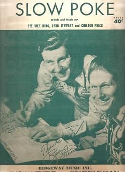 Sheet Music Slow Poke Redd Stewart 205
