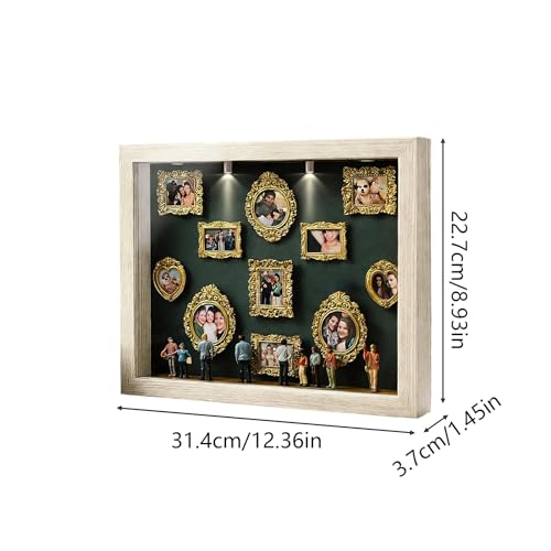 Mini Musée DIY Idée Cadeau Anniversaire Originale avec LED