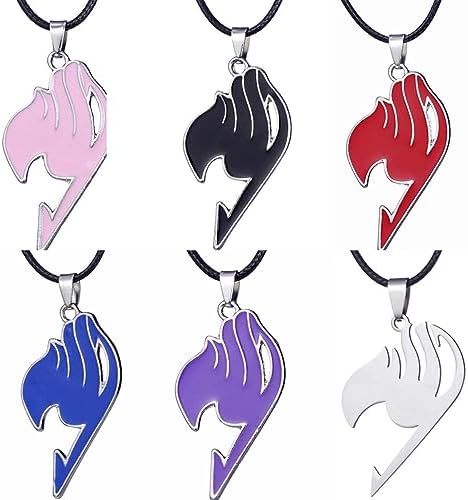MayDee Collier Fairy Tail Pendentif Colliers Ensemble Fairy Tail Collier Fairy Tail Anime Périphériques Pendentif Anime Multicolore Collier (A MayDee Collier Fairy Tail Pendentif Colliers Ensemble Fairy Tail Collier Fairy Tail Anime Périphériques Pendentif Anime Multicolore Collier (A