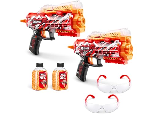 Zuru X Shot Hyper Gel 2 Lanzadores Stinger con 2.000 Municiones de Gel