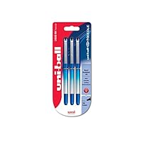 Penna rollerball UB-185S Eye Needle, inchiostro blu a prova di