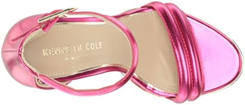 Kenneth Cole New York Women's Brooke Wedge Sandal, Pink, 10 | Image 4
