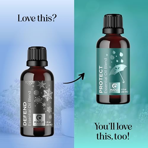 Image of Defend Cleaning Essential Oil Blend - Pure Undiluted Natural Purification Essential Oils for Diffusers for Home Cleansing - Aromatherapy Essential Oil for Soap Making and Natural Household Cleaning