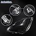 ACROPIX Front Left Right Side Headlight Cover Headlamp Clear Lens Shell Cover Fit for Mercedes W219 CLS Class 2007-2011 No.A2198202961 - Pack of 2