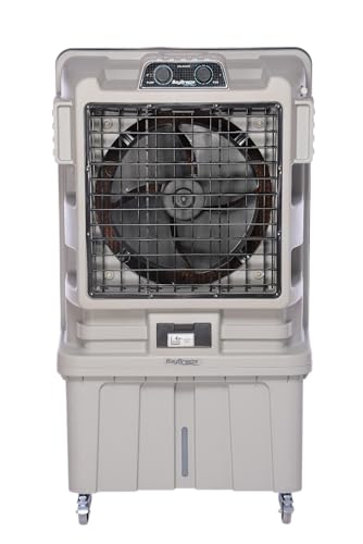 Image of BAYBREEZE Galaxian Air Cooler, Virgin Engineering Plastic Cabinet|100L Tank|20 inch Fan Blade|70 feet air throw|Honeycomb cooling pad|4-way cooling| Invertor Compatible|1 Year Comprehensive Warranty|