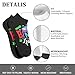 WTFJFC Bingos Game Boys Crew Socks Funny Athletic Socks For Boy Pack Ankle Socks Fashion Sock, One Size Short, White
