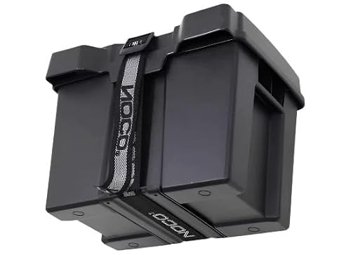for NOCO HM300 Black Battery Box with Snap On Lid for Group 24 Batteries Trailer Marine