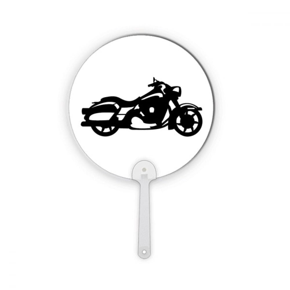 Ventilateur de moto rond en plastique pour salon style indus