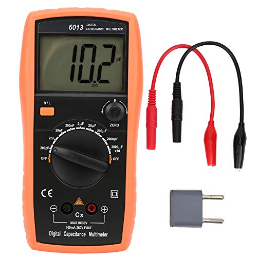 Multimètre numérique capacitance haute précision avec écran LCD rétroéclairé portable