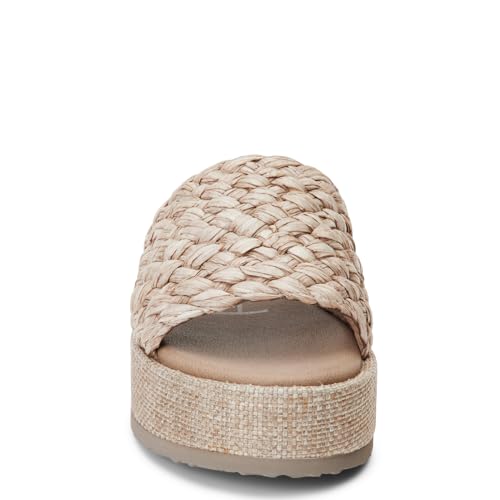 BEACH by Matisse Womens Cairo Platform Casual Sandals Casual Low Heel 1-2" - Beige - Size 8 M - image 4