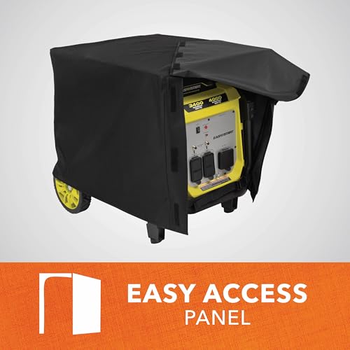 Modern Leisure Basics Outdoor Generator Cover, 32”L x 24”W x 24”H, Black by MODERN LEISURE - Image 5