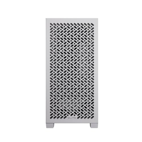 Image of Cooler Master Elite 302 White Micro-ATX High Airflow Minimalist PC Case, 365mm GPU Max, Compatible RTX 5080|RX 7090 XT, 280mm AIO Max, Type C, Tempered Glass, Triple 120mm aRGB PWM Fan, Intakes Grill