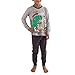 YATSI - Pyjama enfant dinosaure long Toboggan homme - Gris - 2