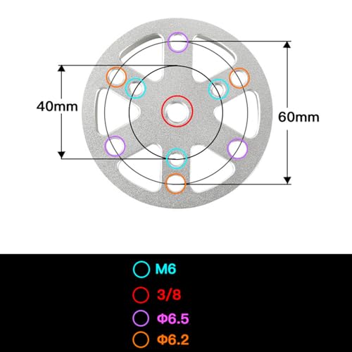Adaptateur extension libération rapide trépied astronomie usiné CNC robuste - 4