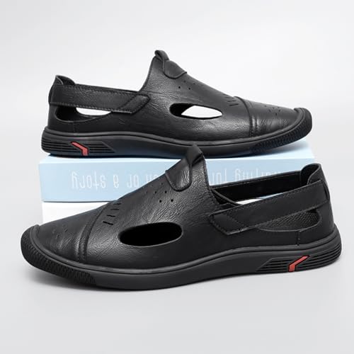 Men's Slip - on Cut - Out Casual Shoes, Stylish Summer Footwear - Ideal for Outdoor Strolls, City Commutes & Daily Wear2