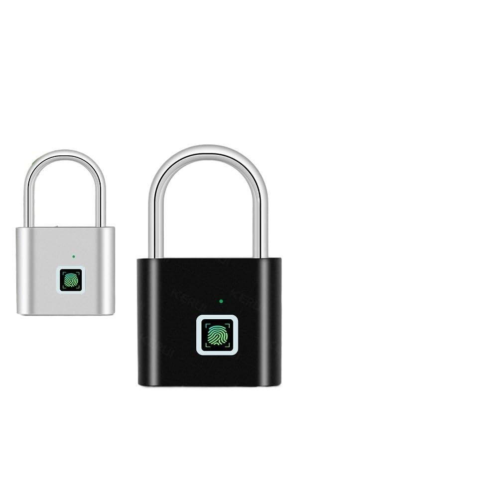 Serrure électronique intelligente anti-vol et cadenas portable étanche rechargeable par USB