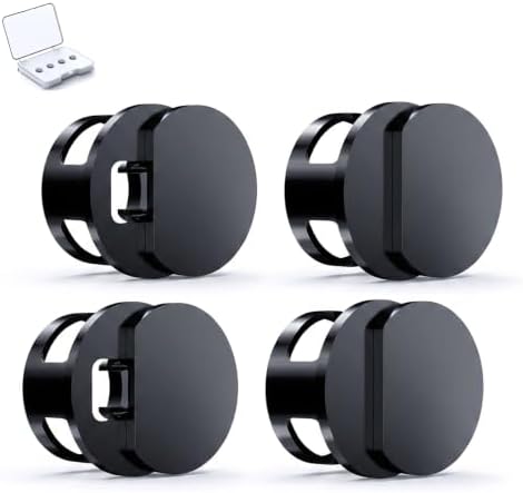 Light Cover Compatible with Meta Wayfarer, Skyler, Headliner, Oakley Headliner AI Intelligent Glasses, Easy Press-On Design, Ultra-Thin 7mm Signal-Penetrating Lens Protector (Black#4pcs) - 1