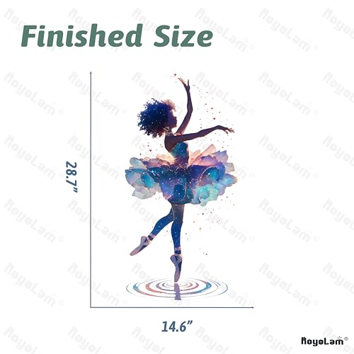 Vinilo Decorativo Bailarina Negra para Pared miniatura 5