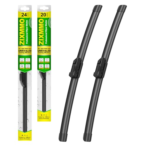 Image of OEM Quality 24in + 20in Premium All-Season Windshield Wiper Blades | Replacement Original Equipment,Quiet Rubber, All-Weather Streak & Chatter-Free(Set of 2)