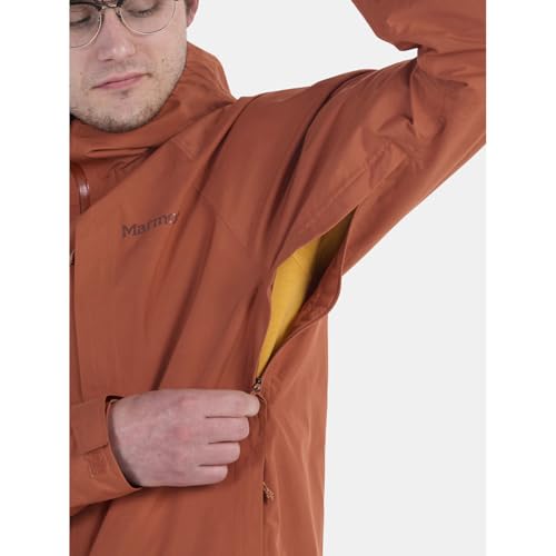 Image of MARMOT Waypoint GORE-TEX Men's Rain Jacket - Lightweight Waterproof Protection - Hiking, Travel & Everyday Rain