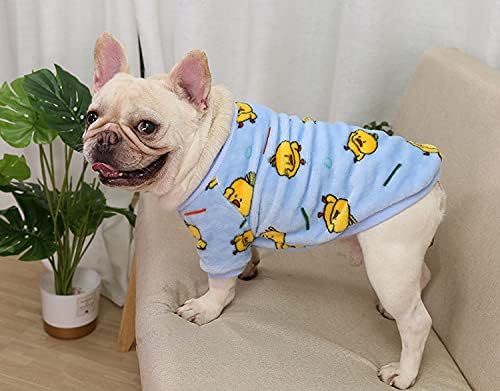 MeiAOBest Dog Warm Clothes,Pet Outfit Coat Cartoon Soft Coral Fleece Warm Winter Kitty Clothes Costume Apparel for Puppy Cats Small Medium Dogs (Medium - Image 5