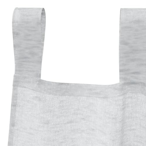 Rideaux gris clair 140 x 225 cm en polyester durable de haute qualité
