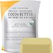 Organic Cocoa Butter (1 lb), USDA Certified by Mary Tylor Naturals Raw Unrefined, Non-Deodorized, Rich In Antioxidants Great For DIY Recipes, Lip Balms, Lotions, Creams, Stretch Marks