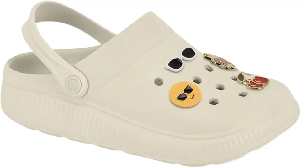 Sandália Moleca Feminina Casual com Pins