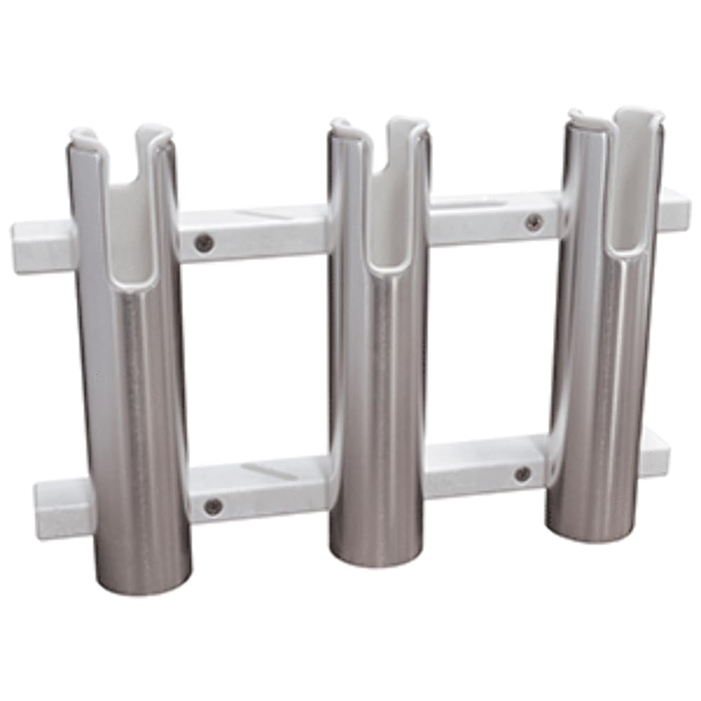 TACO Marine F31-3103BXZ-1 Taco Aluminum/Poly 3-Rod Rack Holder
