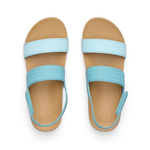Image of REEF Girls Kids Water Vista Platform Sandal, Water Friendly, Adjustable Strap