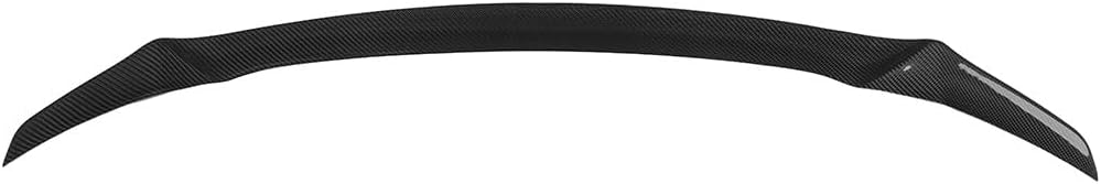 SCITOO Carbon Fiber Spoiler Wing Fits for 2019-2021 for Mazda for 3 Alexa Sedan 1PC Glossy Black Rear Trunk Spoiler Wing