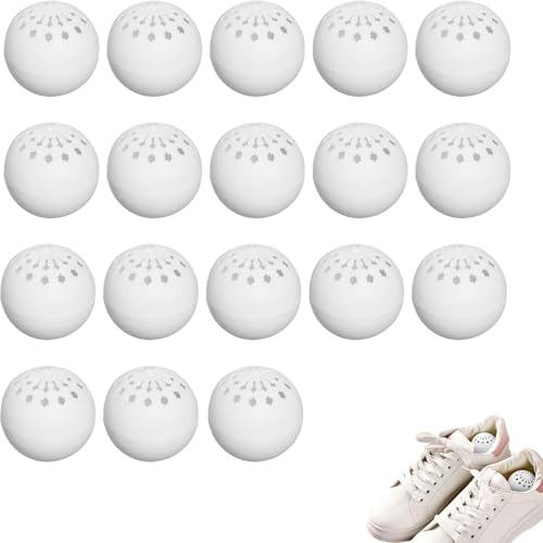 18PCS Boules Désodorisantes Pour Chaussures, Balles Anti-odeurs Pour Chaussures, Éliminateur D'odeurs PourChaussures, Désodorisant Réutilisable Pour Baskets, Casiers