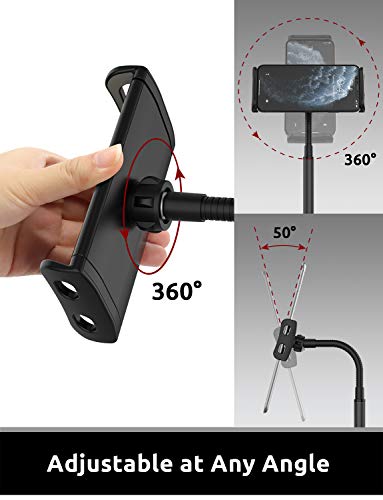 Tate Guard Tablet-Ständer Halterung mit flexiblem Schwanenhalsförmigem Arm,Multi-Winkel verstellbar 360-Grad-Drehung… – Bild 6