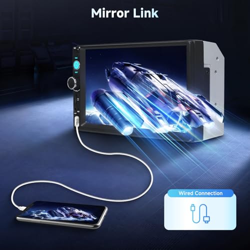 Radio Doble Din con Pantalla Táctil 7 Pulgadas miniatura 3