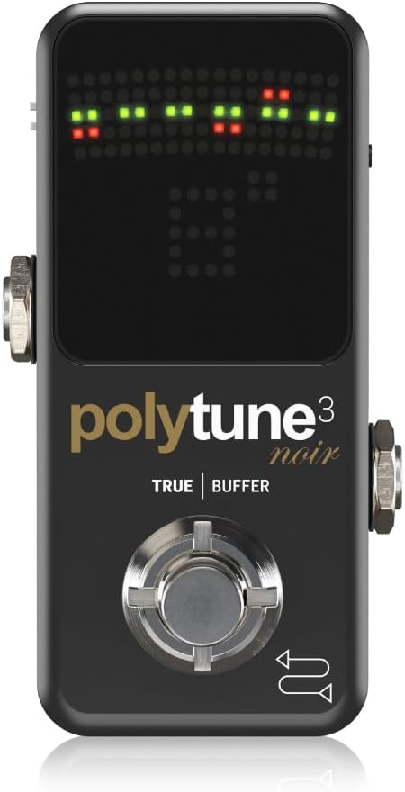 TC Electronic Polyphonic Mini Tuner POLYTUNE 3 Noir [Domestic Regular Product]