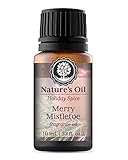 Merry Mistletoe Fragrance Oil 10ml for Holiday Diffuser Oils, Making Soap, Candles, Lotion, Home...