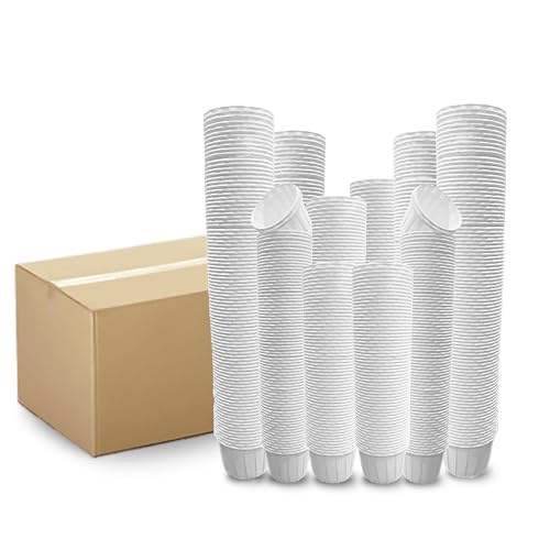 EXITOGLOBAL Paper Medicine Cups Disposable 1 oz 2500 pcs Paper Condiment Cup 1oz Papers Pill Cups Disposable Souffle Cup