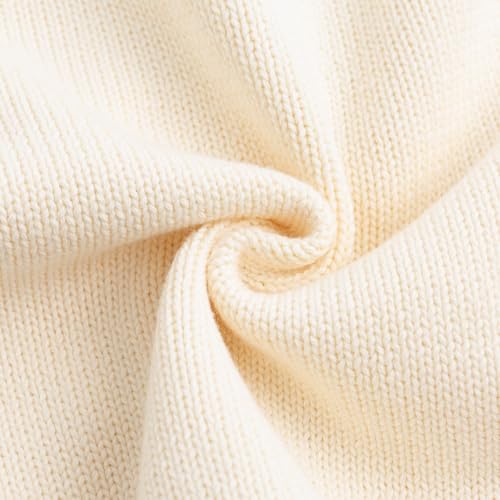 Image of Simplee kids Baby Girl Thin Sweater Solid White Pink Cardigans for Toddler 0-3Years