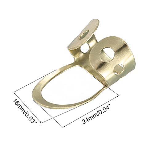 sourcing map Doigt Médiators Inox Acier Doré Petit Dimension pour Guitare 3Pcs - Les Beatles, Paul McCartney, John Lennon, RIngo Starr, George Harrison sourcing map Doigt Médiators Inox Acier Doré Petit Dimension pour Guitare 3Pcs – Image 3