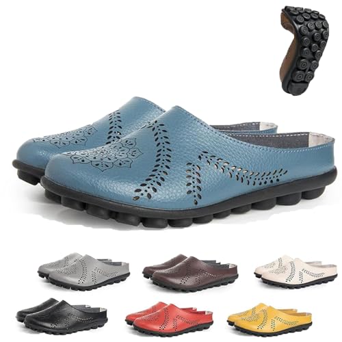 Owlkay Shoes for Women Owlkay Orthopedic Shoes for Women Slip Ons Casual All-Match Hollow Slippers