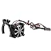 LEELLY Kleiner Lüftermotor Lüftermotor Kühlkörper mit Wärmesensor für Motor der Serie 3600 550/540 Motor Kompatibel mit Traxxas HSP Redcat Tamiya Axial Car